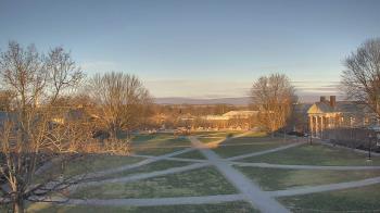 Weather camera view of Bucknell University.