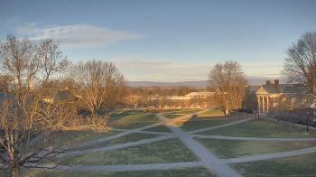 Weather camera view of Bucknell University.