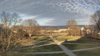 Weather camera view of Bucknell University.