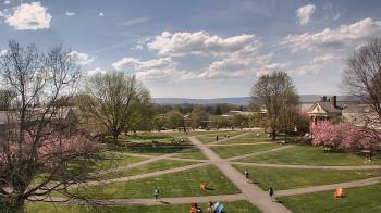 Weather camera view of Bucknell University.