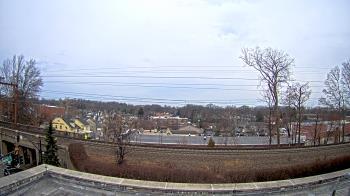 Weather camera view of Madison Public Safety Building.