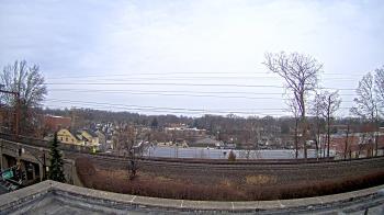 Weather camera view of Madison Public Safety Building.