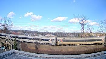 Weather camera view of Madison Public Safety Building.
