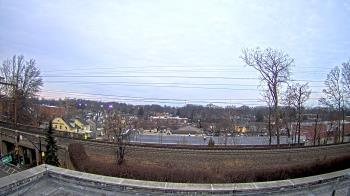 Weather camera view of Madison Public Safety Building.