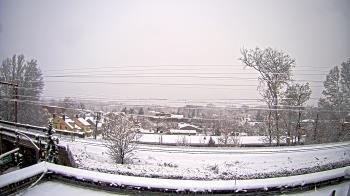 Weather camera view of Madison Public Safety Building.