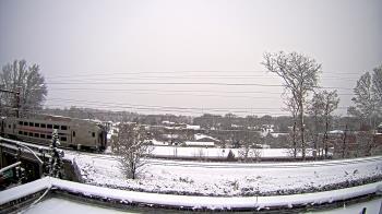 Weather camera view of Madison Public Safety Building.