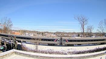 Weather camera view of Madison Public Safety Building.