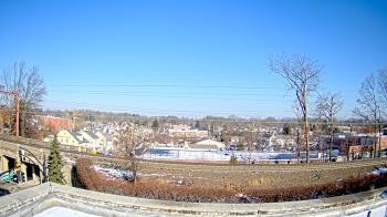 Weather camera view of Madison Public Safety Building.