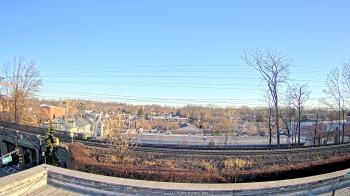 Weather camera view of Madison Public Safety Building.