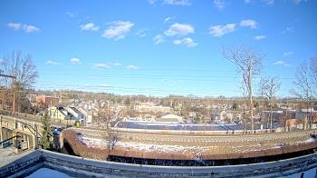 Weather camera view of Madison Public Safety Building.