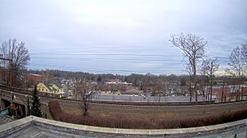 Weather camera view of Madison Public Safety Building.