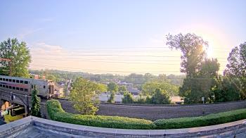 Weather camera view of Madison Public Safety Building.