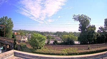 Weather camera view of Madison Public Safety Building.