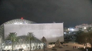 Weather camera view of Mahaffey Theater.