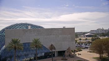Weather camera view of Mahaffey Theater.