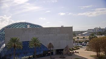 Weather camera view of Mahaffey Theater.