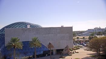 Weather camera view of Mahaffey Theater.