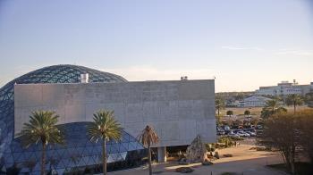 Weather camera view of Mahaffey Theater.