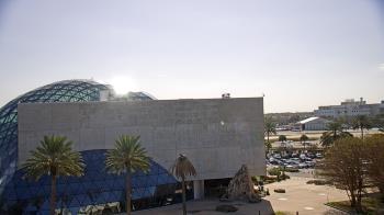 Weather camera view of Mahaffey Theater.