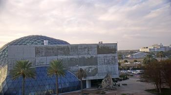 Weather camera view of Mahaffey Theater.