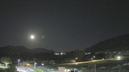 Weather camera view of Grand County HS.