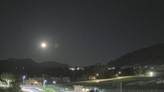 Weather camera view of Grand County HS.