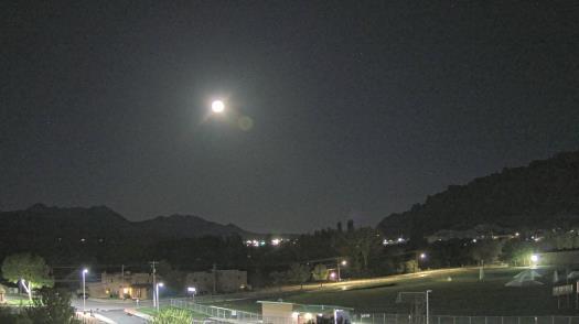 Weather camera view of Grand County HS.