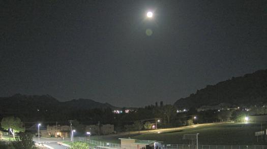 Weather camera view of Grand County HS.