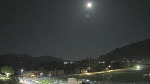 Weather camera view of Grand County HS.