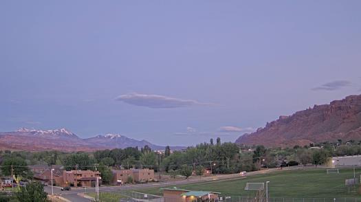 Weather camera view of Grand County HS.