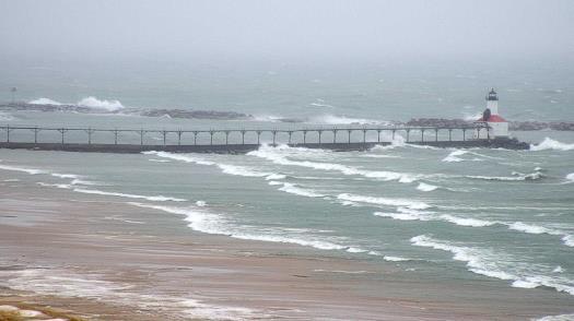 Weather camera view of Access LaPorte County Television Studios.