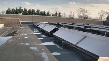 Weather camera view of Langley School.