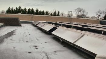 Weather camera view of Langley School.