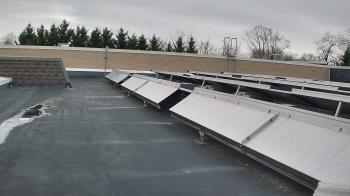 Weather camera view of Langley School.