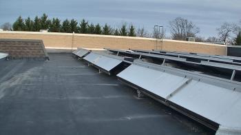 Weather camera view of Langley School.