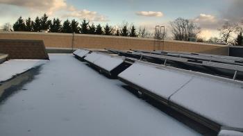 Weather camera view of Langley School.