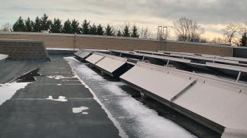 Weather camera view of Langley School.