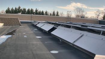 Weather camera view of Langley School.