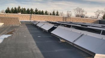 Weather camera view of Langley School.