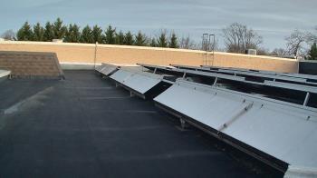 Weather camera view of Langley School.