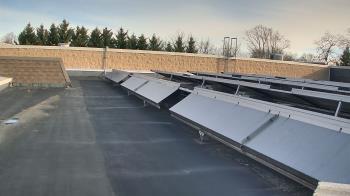 Weather camera view of Langley School.