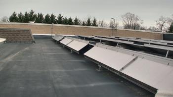 Weather camera view of Langley School.