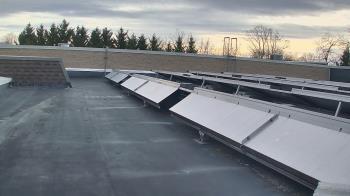 Weather camera view of Langley School.