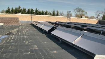 Weather camera view of Langley School.