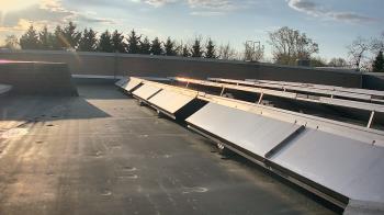 Weather camera view of Langley School.