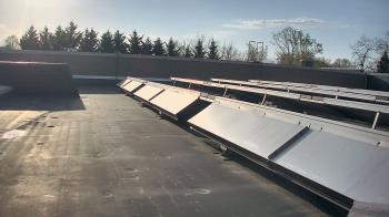 Weather camera view of Langley School.