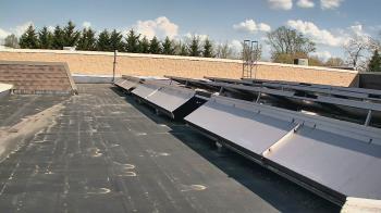 Weather camera view of Langley School.