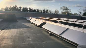 Weather camera view of Langley School.