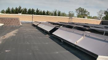 Weather camera view of Langley School.