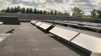 Weather camera view of Langley School.